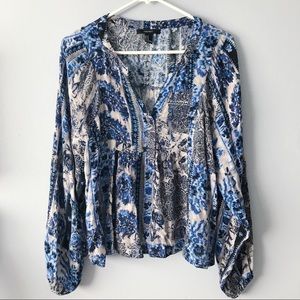Forever 21 Paisley Blouse